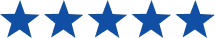 5 Star Rating